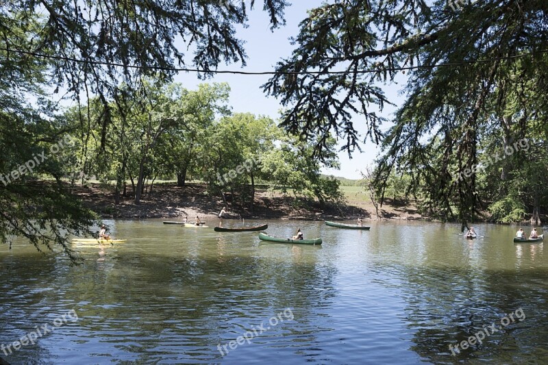 Canoeing Water River Boats Outdoor