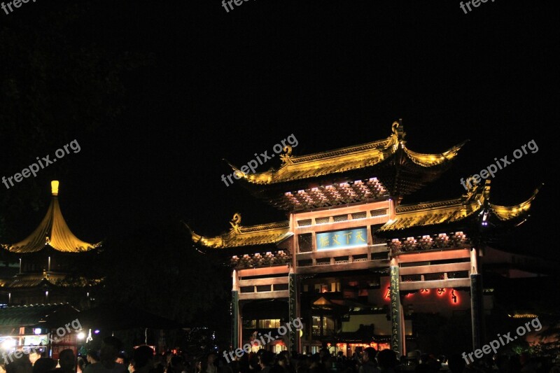 Nanjing Fuzimiao Architecture Free Photos