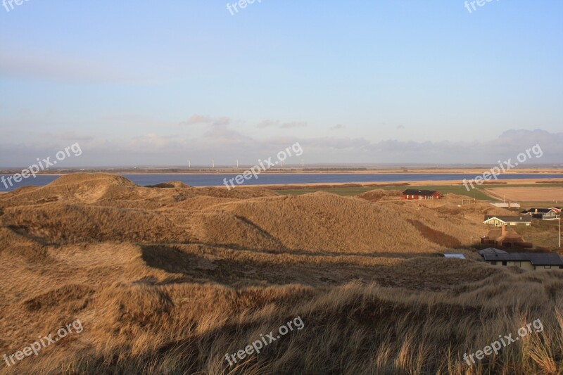 Denmark Fjord Dune Free Photos