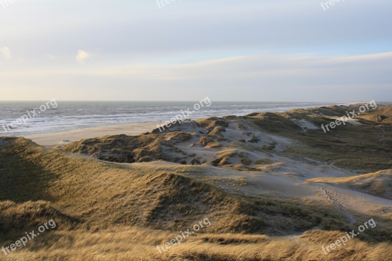 Denmark North Sea Dune Free Photos