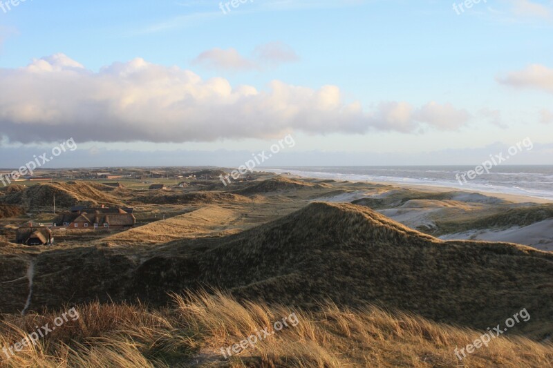 Denmark North Sea Dune Free Photos