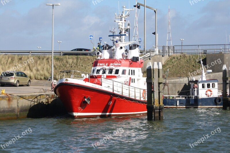 Lifeboat Port Denmark Free Photos