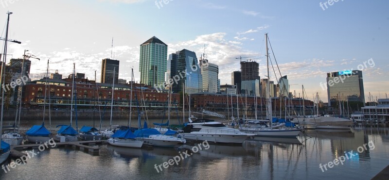 Buenos Aires City Puerto Madero Argentina Architecture