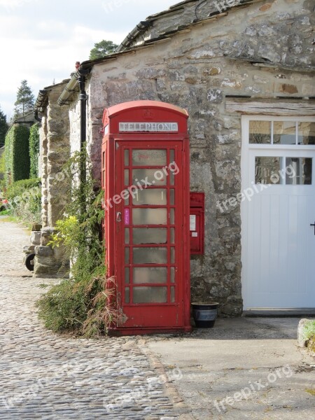 Telephone Telephone Box British Old Free Photos