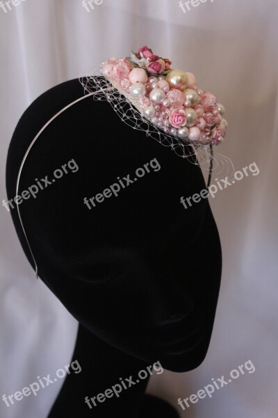 Pearls Wedding Bride Pink Ivory