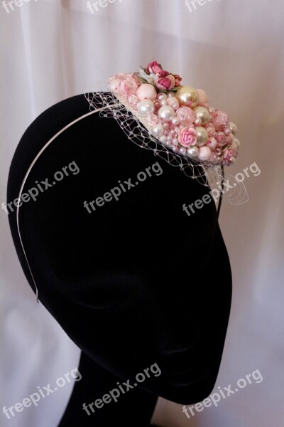 Pearls Wedding Bride Pink Ivory