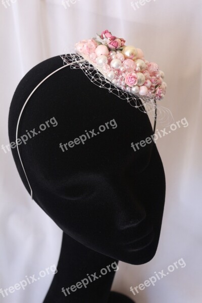 Pearls Wedding Bride Pink Ivory