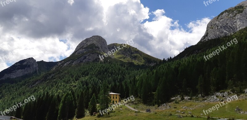 Zuc Della Guardia Pian Di Lanza Mountain Ferragosto Mountain Views