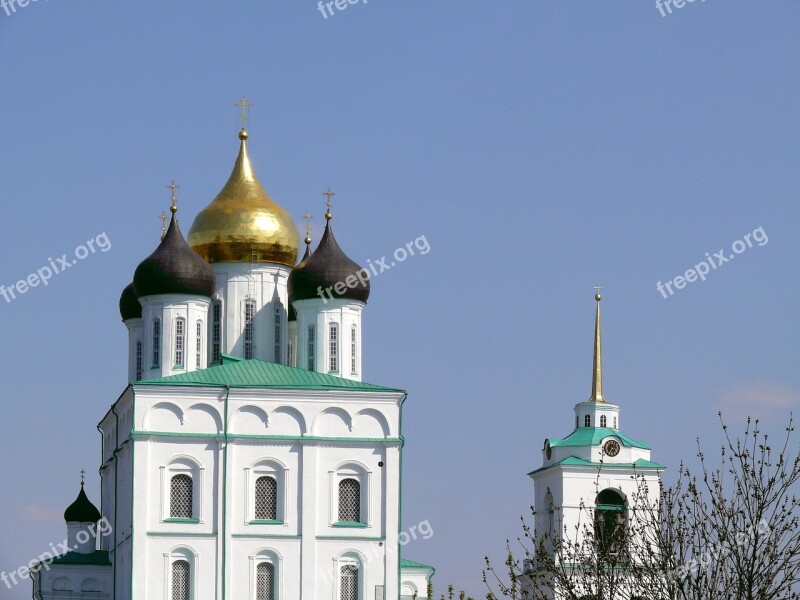 Pskov The Kremlin Pskov Kremlin Cathedral Russia