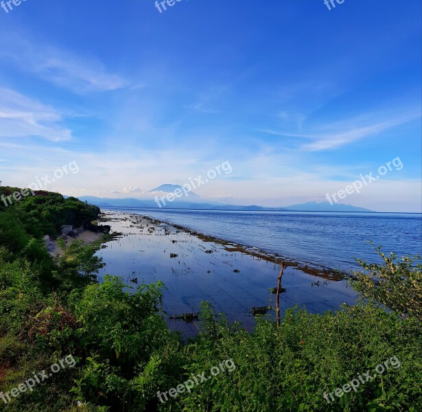 Nusa Penida Bali Mount Agung Free Photos