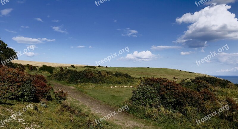 Dover White Cliff Nature Landscape