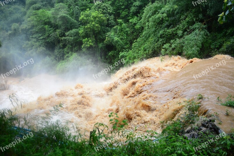 Cataract Natural Disaster Waterfall Nature Violence