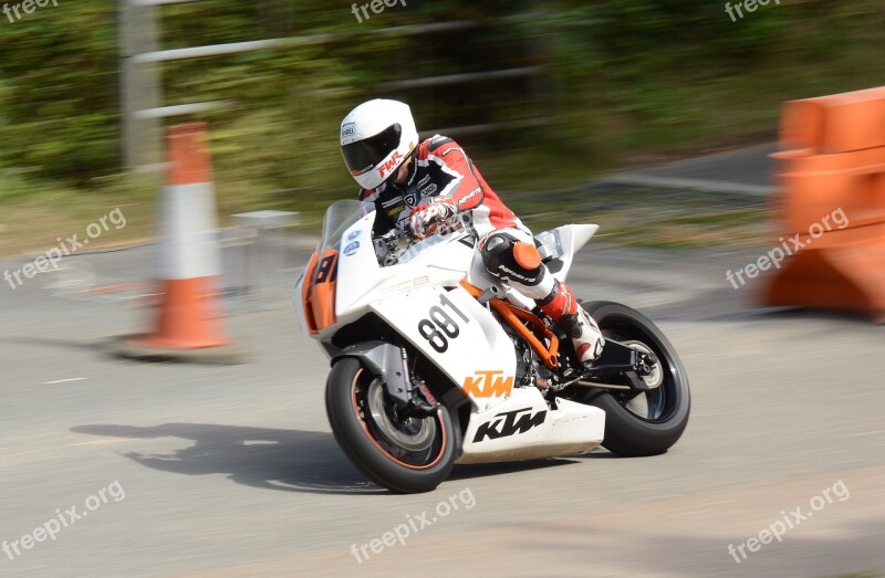 Hillclimb Motorbike Speed Motorsport Road