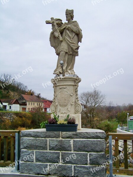 St John Of Nepomuk Statue Patron Saint Free Photos