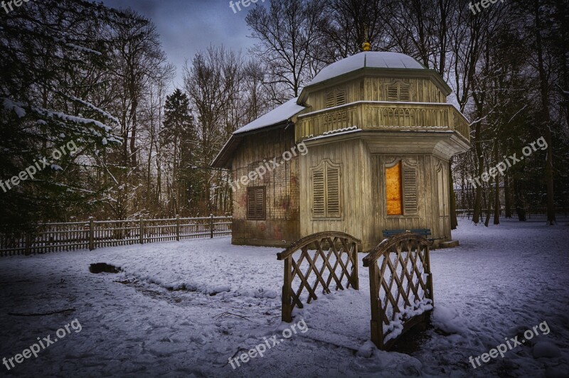 Pavilion Nümphenburg Munich The Gardens Teahouse