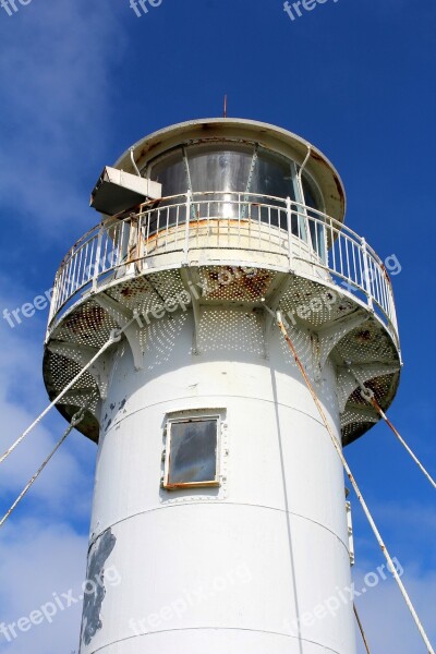 Lighthouse Suduroy Faroe Islands Weather-beaten Free Photos