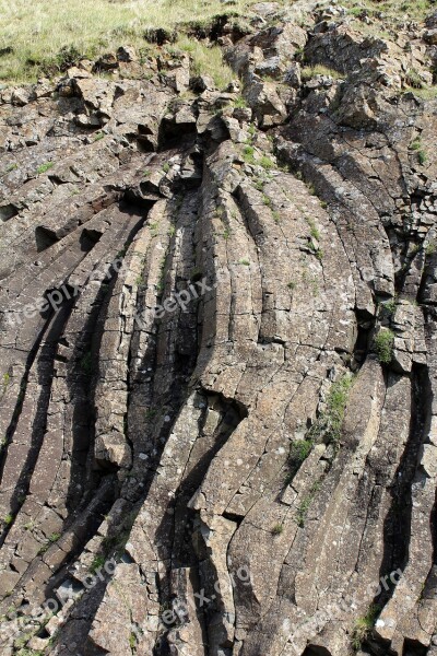 Basalt Lava Basaltformation The Rock Formation Suduroy