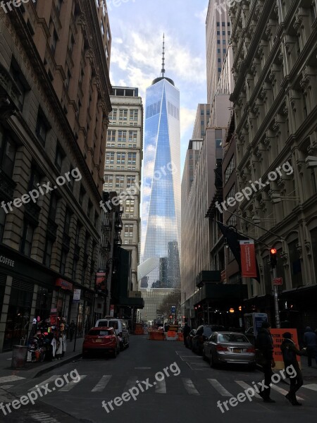 Freedom Tower New York Nyc Manhattan Cityscape