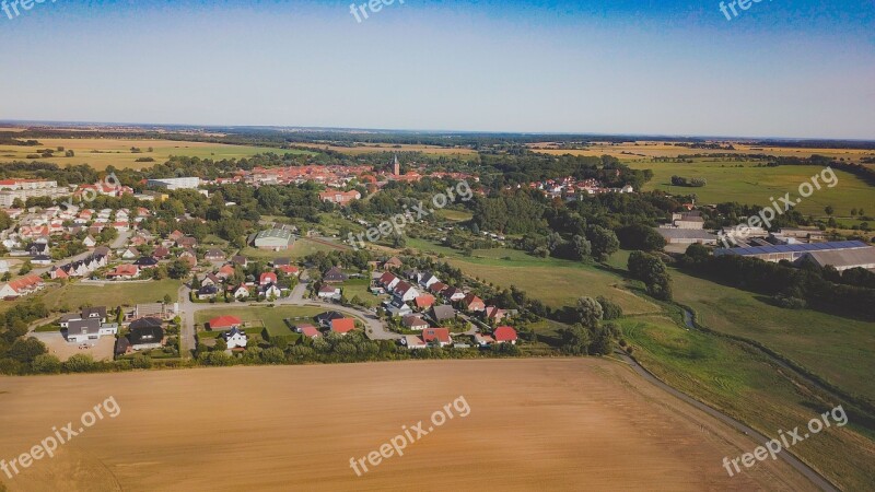 Drone Landscape Quadrocopter Sky Nature