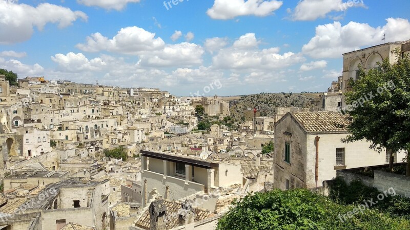 Matera Sassi Basilicata Landscape Italy