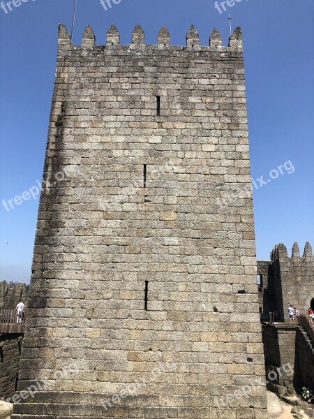 Caste Portugal Building Monument Architecture