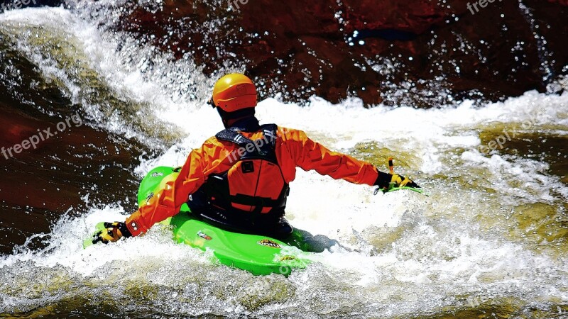 Canoe Kayak Water Canoeing Adventure