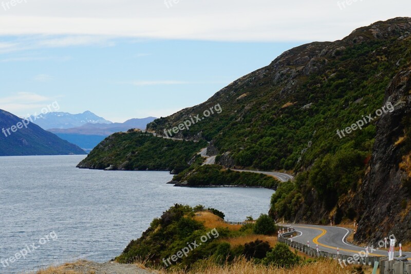 Oceania New Zealand Milford Sound Road Free Photos