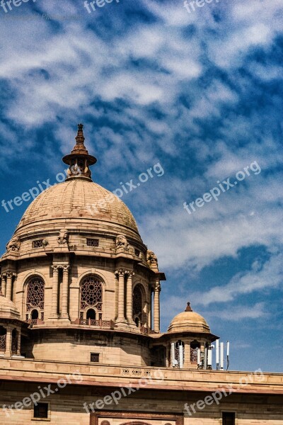 Rastrapati Bhavan Sky Blue Dream India