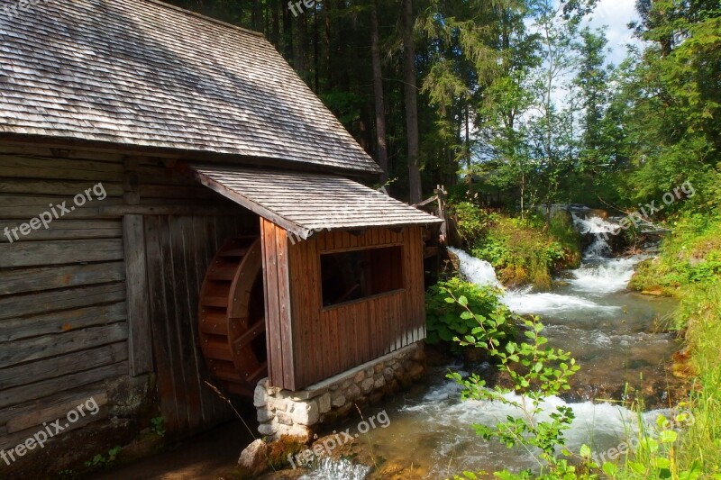 Mill Building Landscape Tourism Old