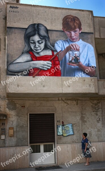 Murals Stornara Street Art Grafiti Street-art