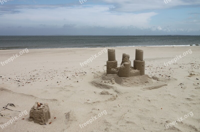 Netherlands Zealand Walcheren Vrouwenpolder Beach