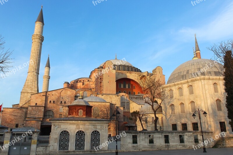 Istanbul Turkey Holy Sophie Church Hagia Sophia