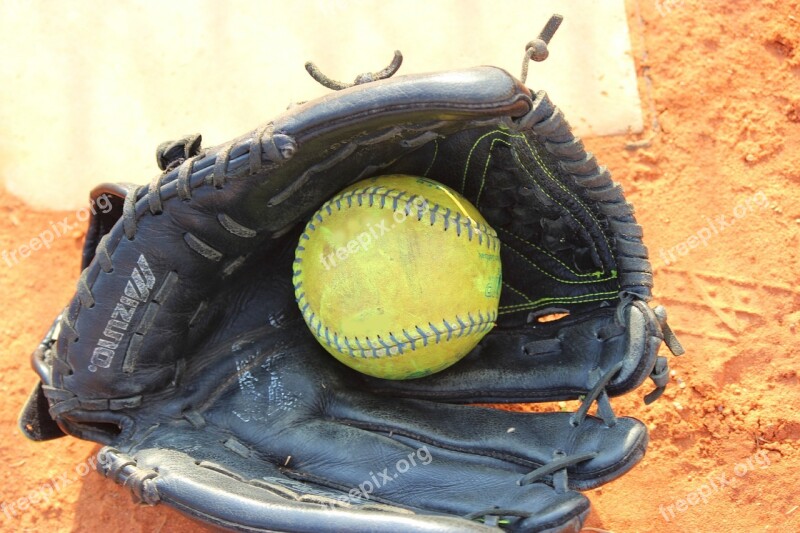 Softball Ball Play Sport Game