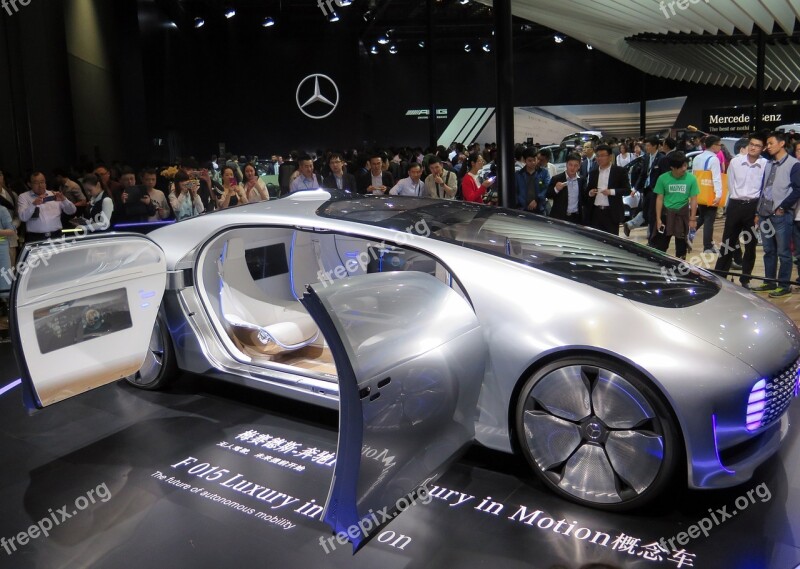 Concept Car Forward Prototype Mercedes Benz F 015