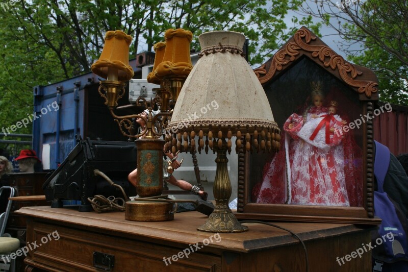 Flea Market Berlin Mauerpark Lamp Free Photos