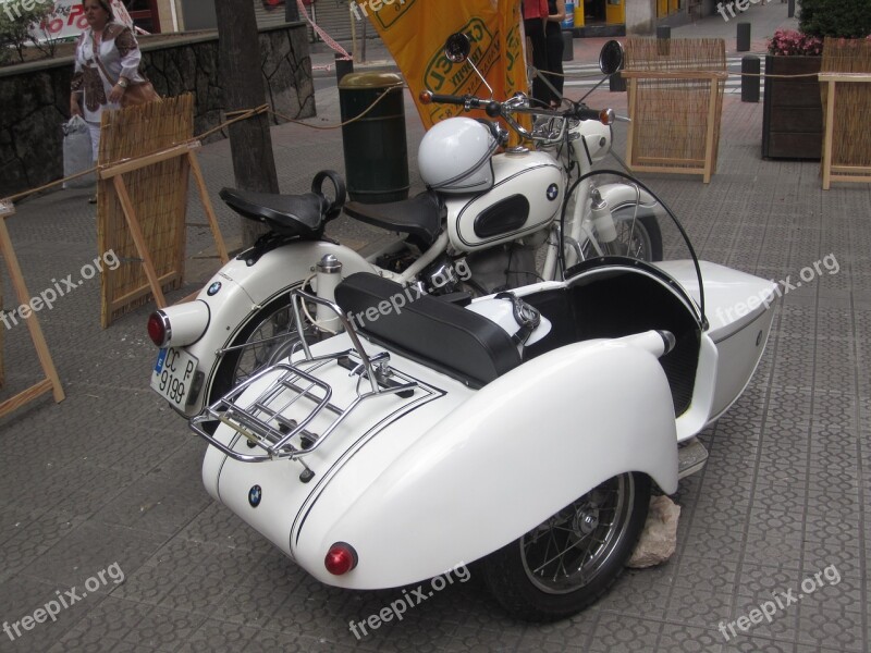 Old Bike Vintage Sidecar Free Photos