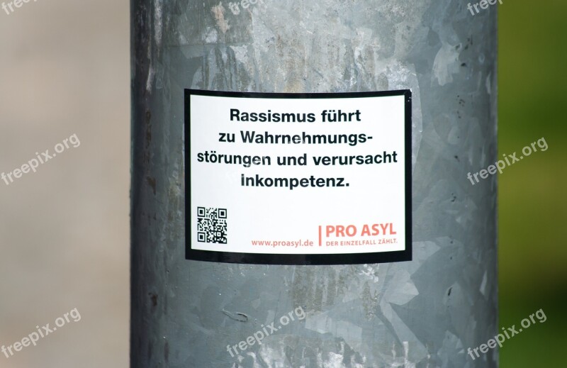 City Sticker Protest Human Per