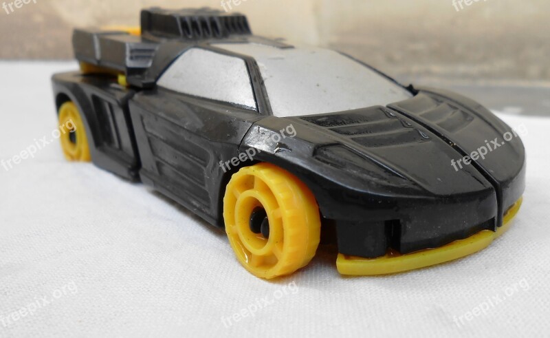 Car Toy Automobile Wheels Black