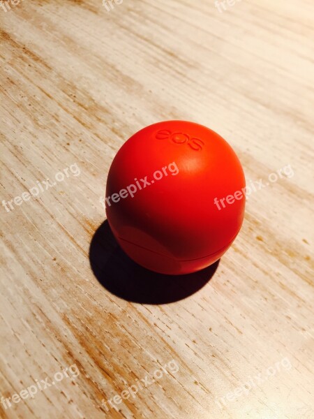 Eos Lip Balm Red Free Photos