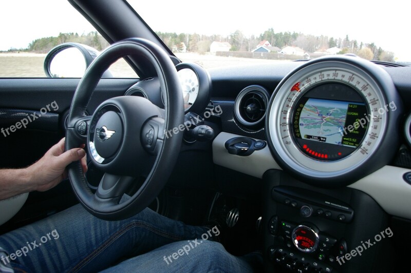 Driver Short Cooper Sliding Steering Wheel