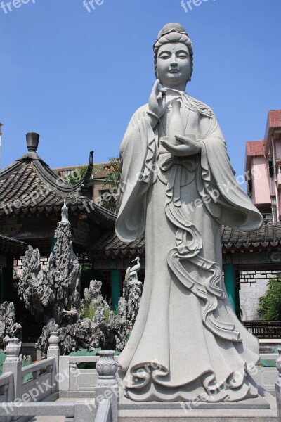 Guanyin Stone Temple Free Photos