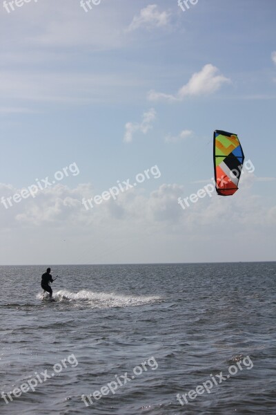 Kitesurf Kite Wind Free Photos