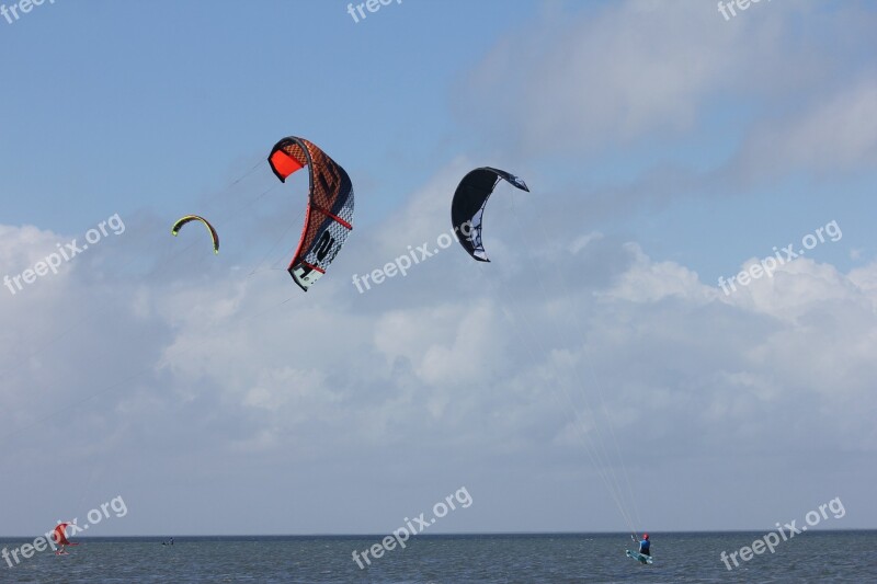 Kitesurf Kite Wind Free Photos