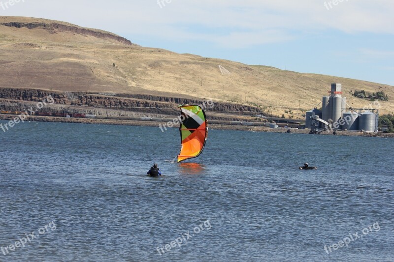 Kitesurf Kite Wind Free Photos