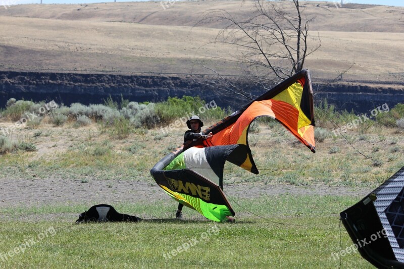 Kitesurf Kite Wind Free Photos