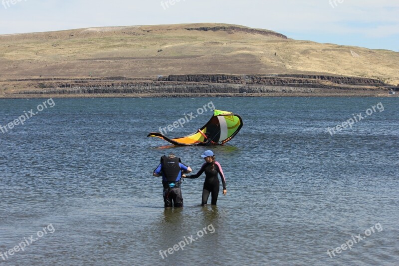 Kitesurf Kite Wind Free Photos