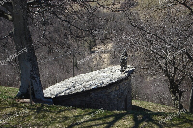 Mountain Lombardy Italy Nevera Refuge