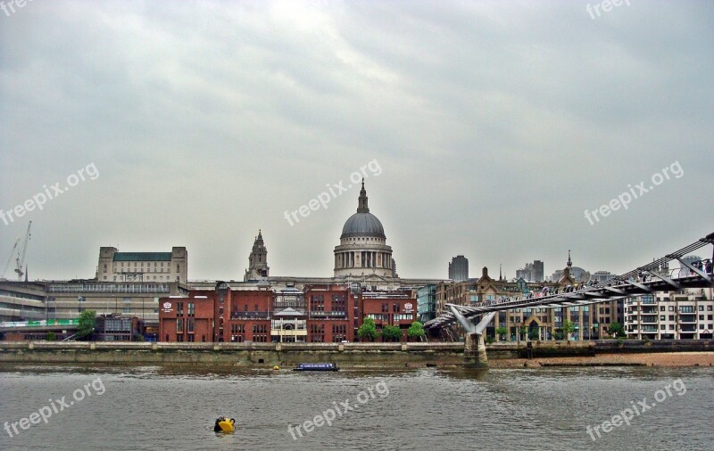 Millennium Bridge London Tate Museum Monument