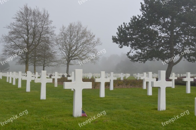 Cemetery American Cemetery Landing D Day Commemoration