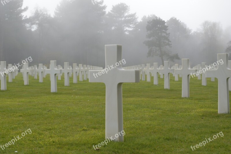 Cemetery American Cemetery Landing D Day Commemoration